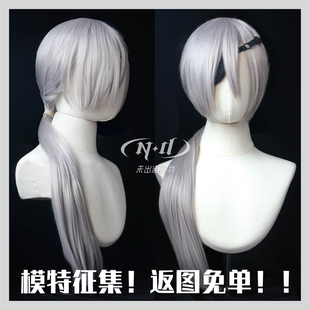光熙 COSPLAY 角色款 ND家 70cm 链锯人 假发 黑色单眼罩 电锯人