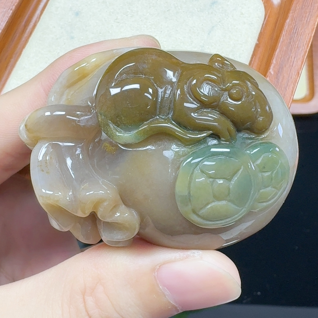 鼠来宝 手把件  可可爱爱 非常可以