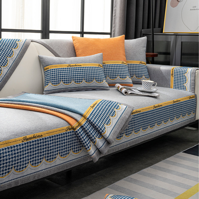 沙发垫欧式真皮沙发套罩巾高档简约轻奢四季通用防滑坐垫夏款垫子