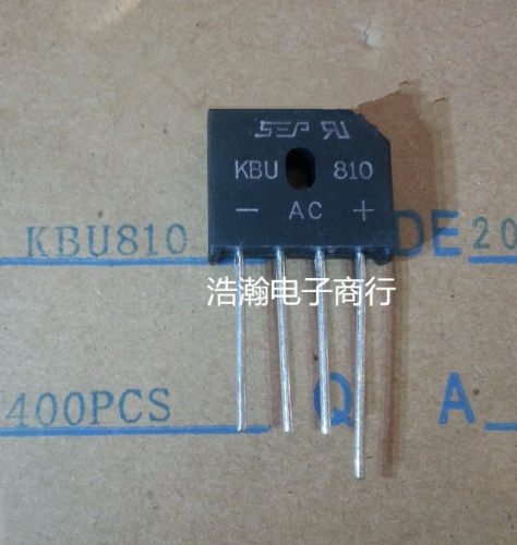 全新 KBU810 8A 1000V 整流桥 扁桥 桥堆 四脚 SEP 特价 BOM配单