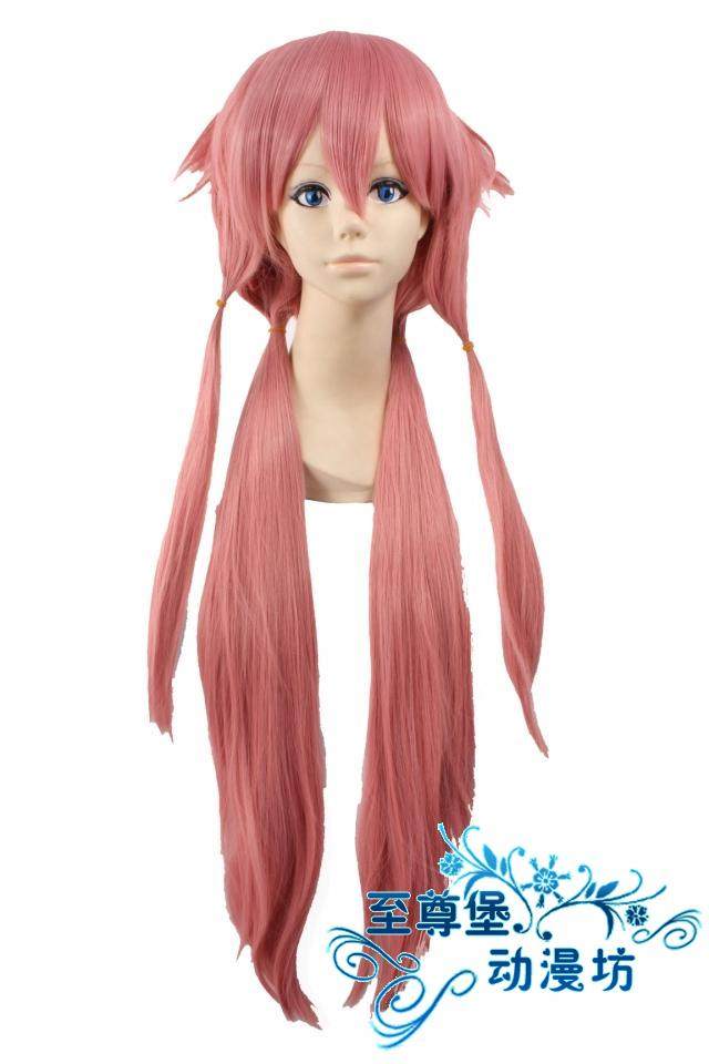 假发cosplay假毛未来日记 我妻由乃80cm粉红色粉色反翘短发加长发,模玩/动漫/周边/娃圈三坑/桌游,COSPLAY配件/道具/人偶服,淘宝优惠券,粉丝福利购,淘宝优惠卷
