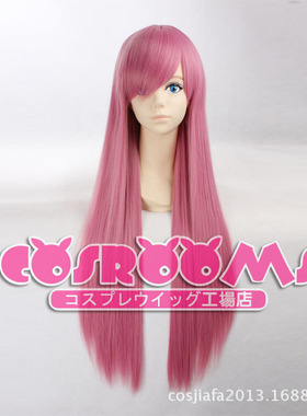遥远时空中春日望美V家巡音粉色粉紫色长发长直发cosplay假发假毛