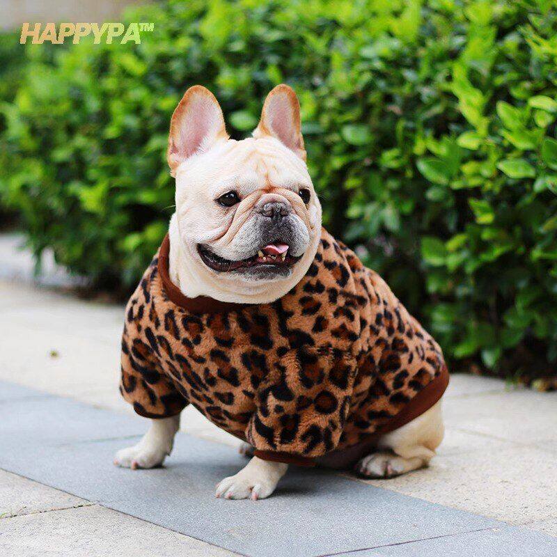 秋冬法国斗牛犬衣服狗狗睡衣冬装柯基英斗巴哥宠物冬季法斗保暖衣