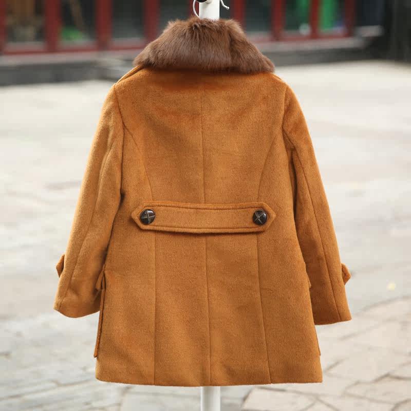 Manteau enfant IM SWEET en laine - Ref 2160795 Image 3