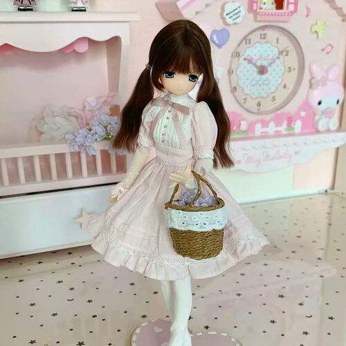bjd特六分  azone6分 ob22 ob24 Blythe 手作花篮 手持配件