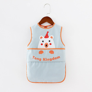 2026新款儿童画画罩衣男童防水薄款幼儿园宝宝罩衣外穿洋气女孩