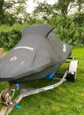 适用庞巴迪火花90匹spark车衣seadoo喜度艇罩西度jetski水上艇衣