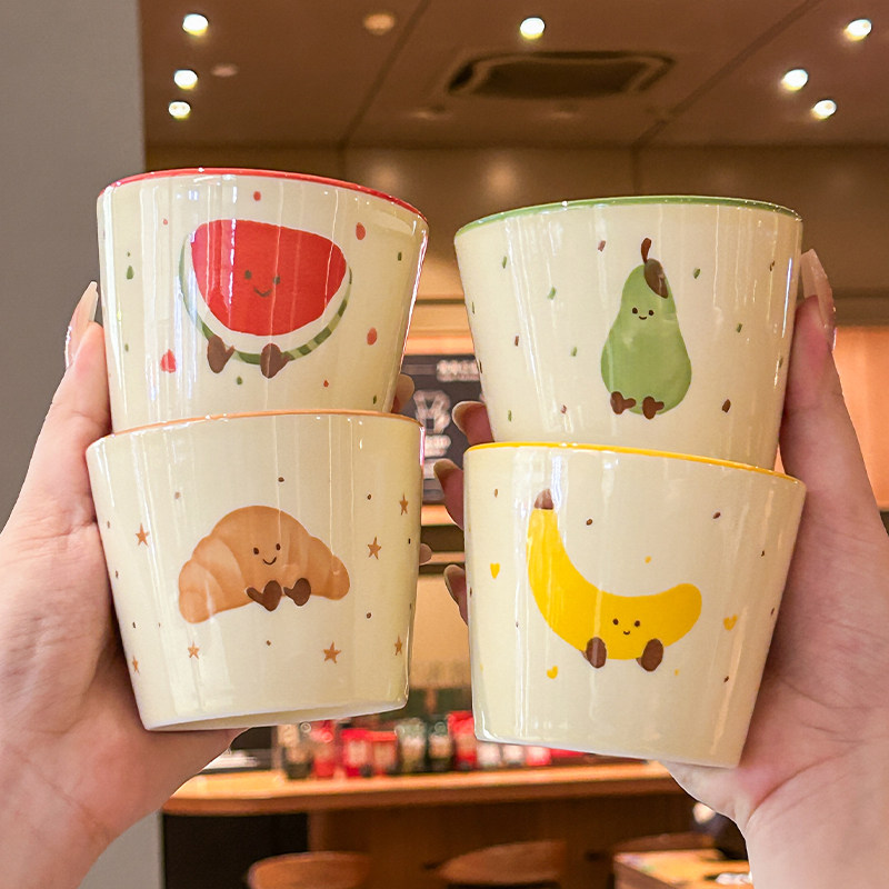 可爱洗漱杯高颜值家用情侣便携漱口杯儿童刷牙杯学生宿舍牙刷杯子