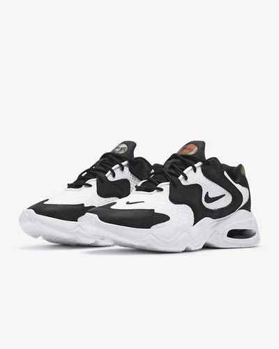 NIKE耐克女子AIR MAX 2X气垫减震网面透气运动跑步鞋CK2947-100
