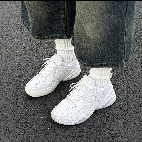 NIKE耐克 M2K TEKNO女运动鞋夏老爹鞋轻便缓震舒适 AO3108-100