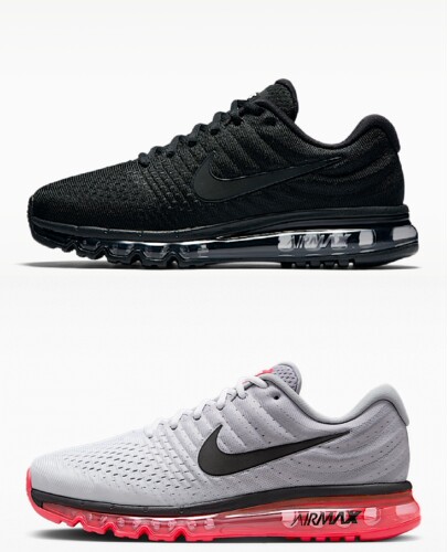 Nike耐克AIR MAX 男女黑色全掌气垫运动休闲鞋 849559-106-004