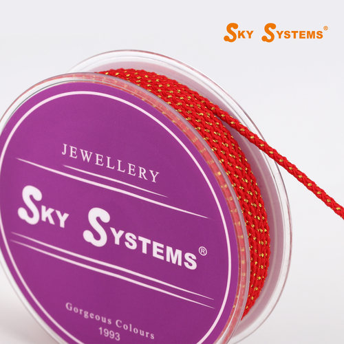sky品牌约2.0mm金丝线手工项链