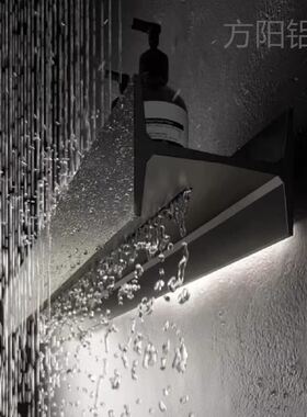 定制意浴室铝合大金同款毛巾架别墅浴巾架加1018H形工字长钢置利