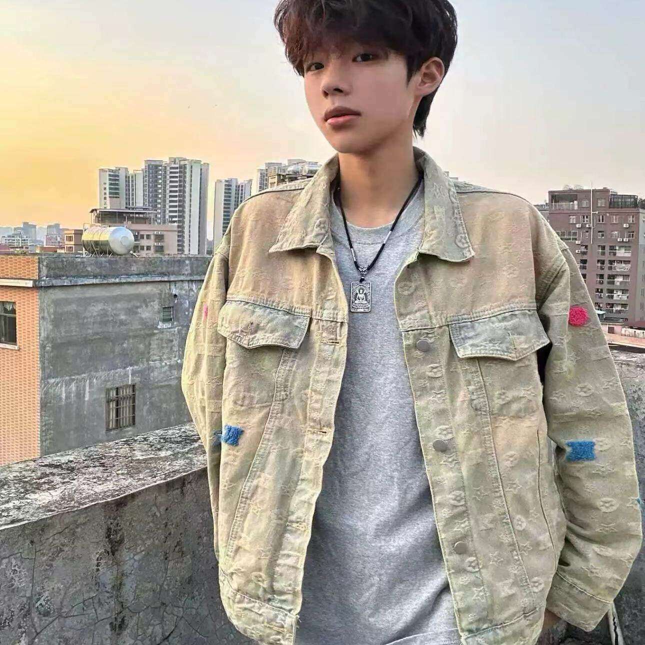 网红同款美式街头黄泥水