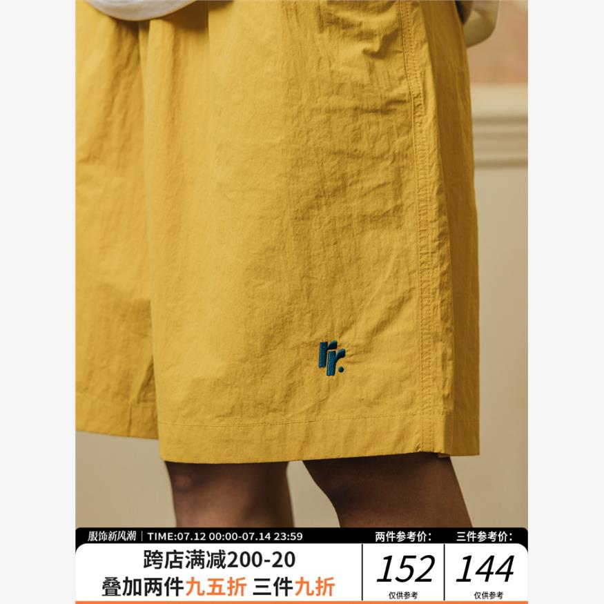 RR23SS夏季日系撞色拼接