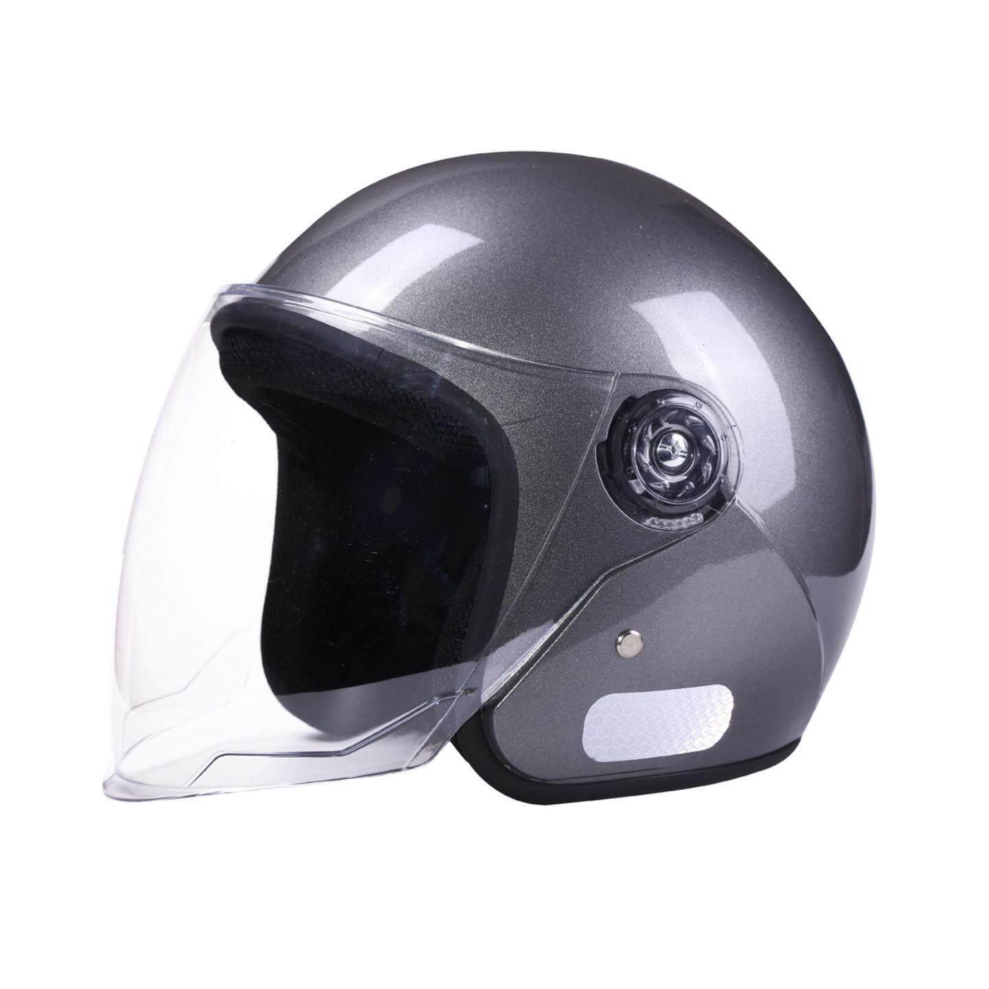 新国标电瓶电动车头盔女款男士摩托车安全帽冬季保暖四季半盔