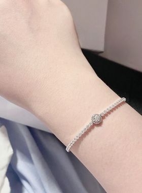 轻奢感闪光光手链仿砖石