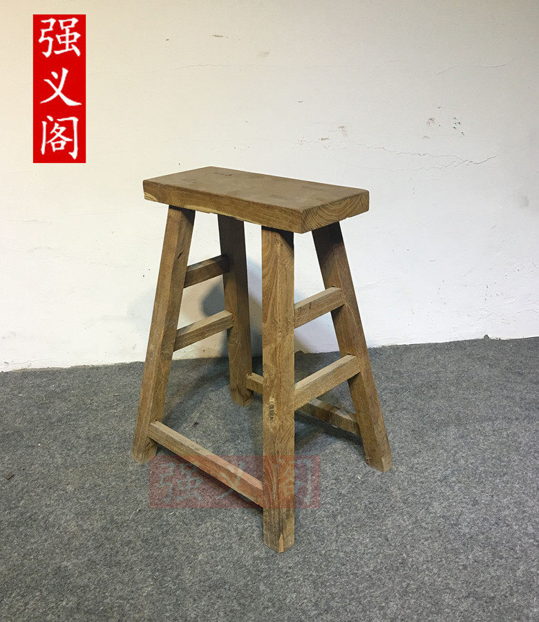 订做凳子纯手工实木方凳子 洋槐木凳子餐桌凳子 实木板凳 槐木凳
