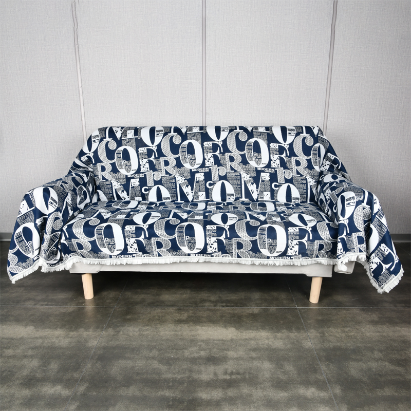 全盖加厚复古沙发垫四季通用万能沙发盖巾法式轻奢沙发套罩