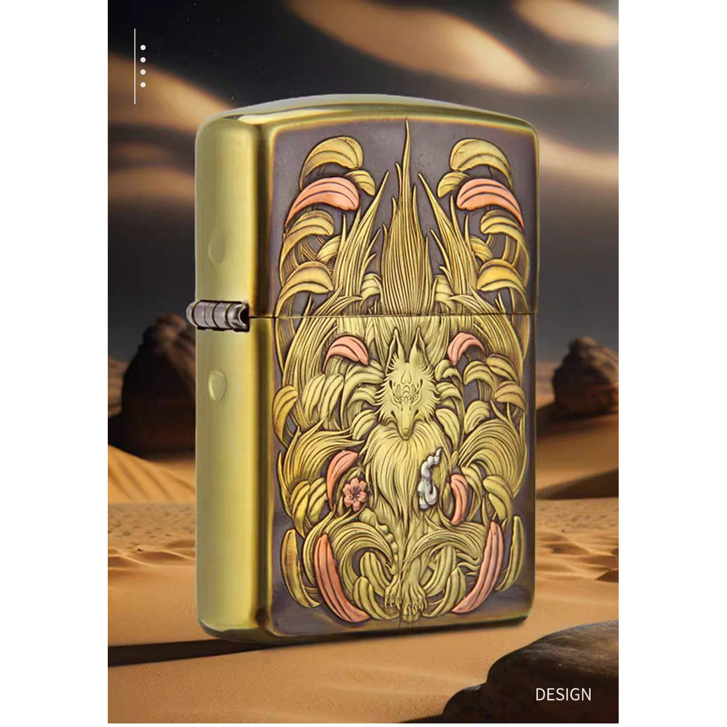 ZIPPO正品打火机蝎子二代九尾狐