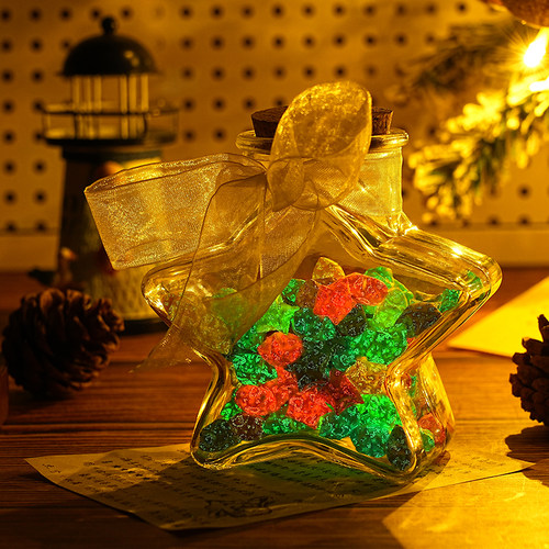 diy夜光渐变五角星折纸