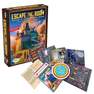 正品ThinkFun密室逃脱 天文学家的庄园之谜 亲子多人桌面益智游戏