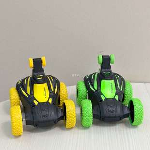 龙祥玩具翻滚特技车遥控车翻斗车充电汽车模型电动赛车儿童玩具车