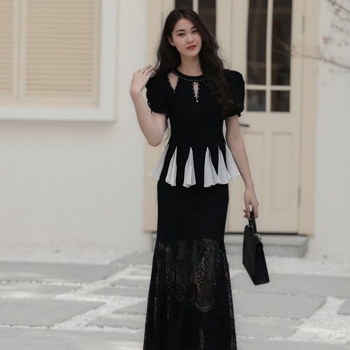 大码女装新款胖mm重工显瘦T恤