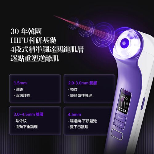 官方正品张娜拉EOA无限发数PRO超声波hifu美容仪SMAS筋膜