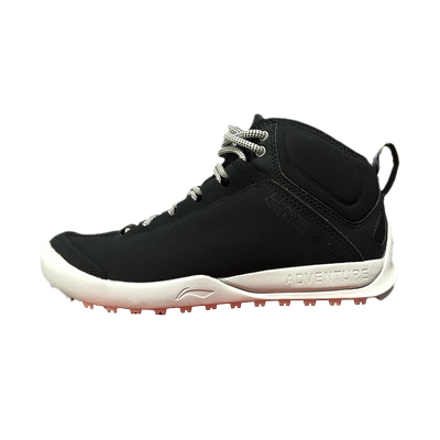 李宁正品冬季新款女子加绒保暖中帮户外休闲鞋 AHCN016