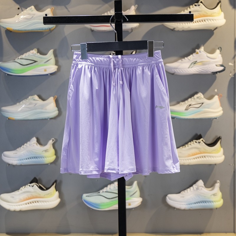 李宁正品2025夏季女大童冰感舒适宽松休闲针织运动短裤YKYV042-2,童装/婴儿装/亲子装,裤子,淘宝优惠券,粉丝福利购,淘宝优惠卷