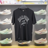 T恤ATSU437 李宁正品 反伍BADFIVE男子字母印花排湿速干运动短袖