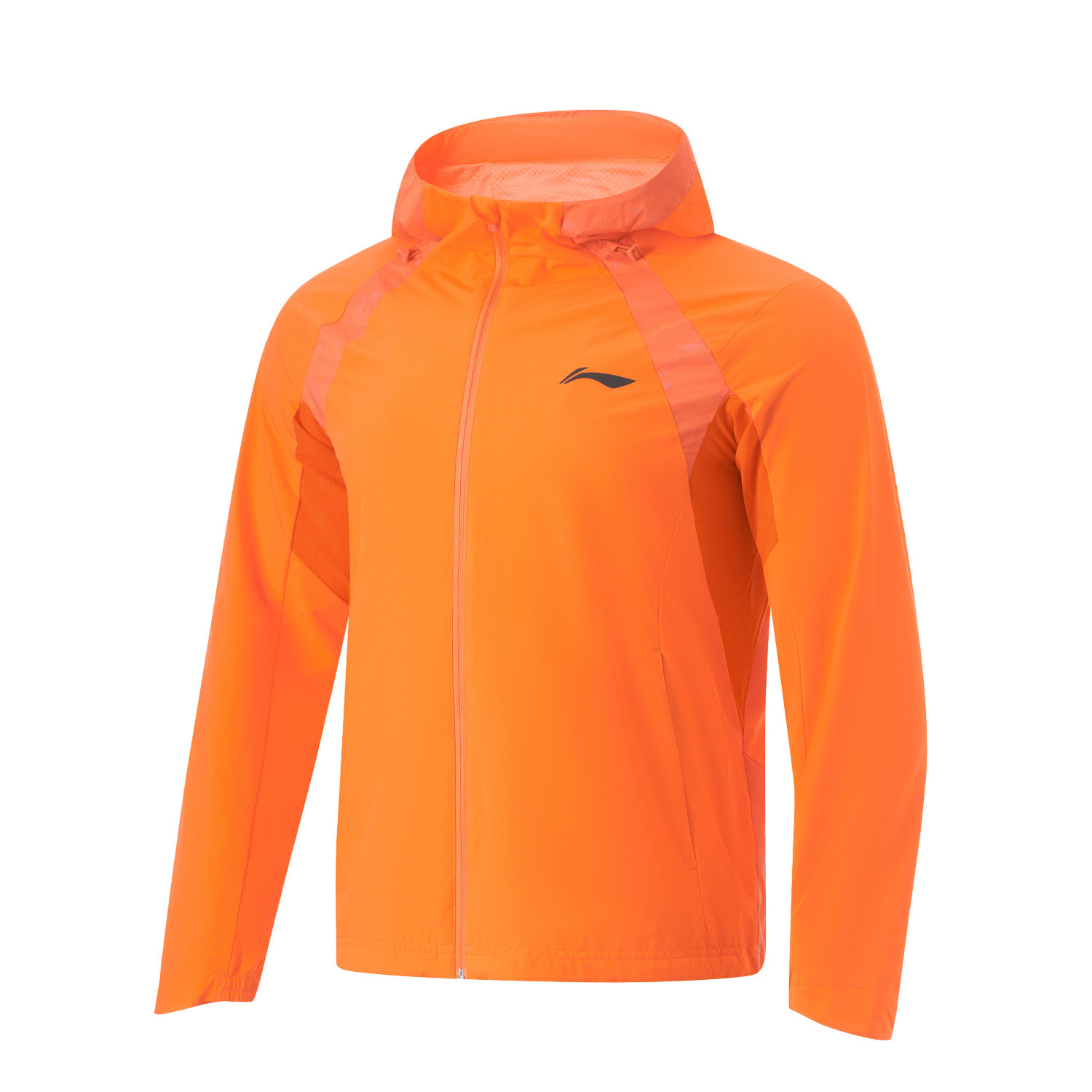 李宁跑步男运动训练防风透气连帽外套【户外人20度穿搭】AFDU047