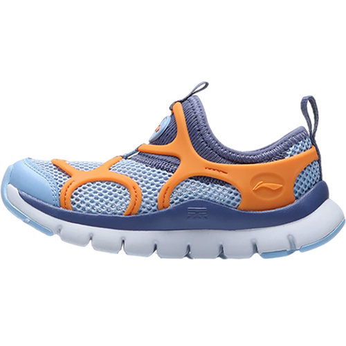 李宁运动鞋女鞋网面透气宁弧休闲减震跑鞋网鞋女童鞋YKAP158