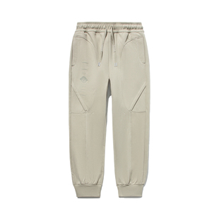 成龙联名功夫系列男子束脚宽松运动长裤 AKLT659 李宁正品 Lining