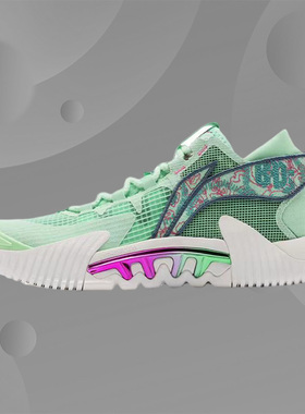 Lining/李宁正品反伍2Low长安少年联名男子减震耐磨篮球鞋ABFR005