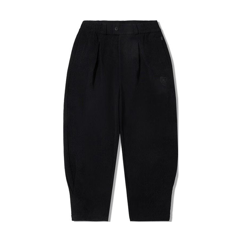 李宁正品2025新款男士宽松束脚百搭简约训练针织长裤AKXV181-2