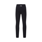 李宁正品 夏季 大童跑步系列平口修身 Lining 紧身运动九分裤 YULT036