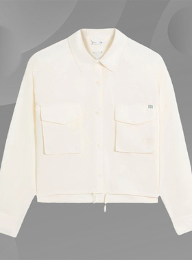 李宁正品新款女子运动休闲时尚潮流防风翻领夹克外套AFDS930-1-6