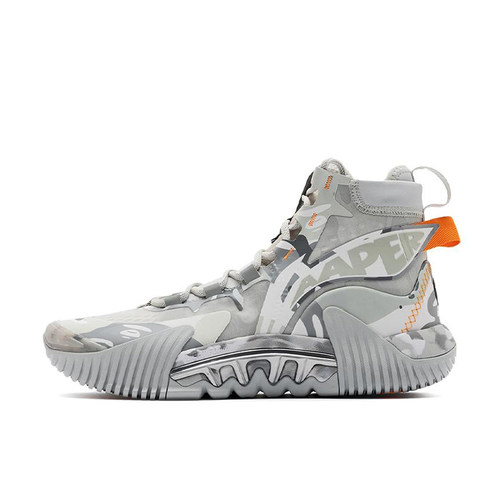 李宁男子舒适回弹实战篮球鞋