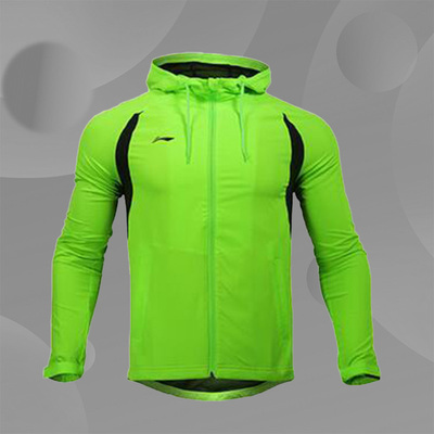 Lining/李宁正品冬季男子运动休闲连帽男士足球运动风衣AFDM225