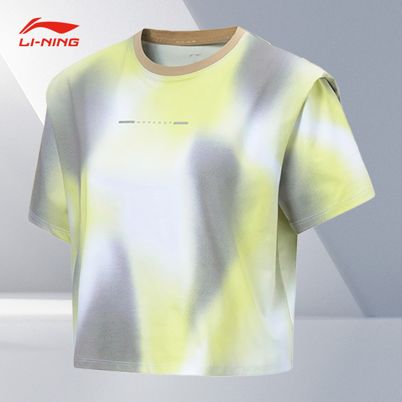 Lining/李宁正品女子短袖T恤