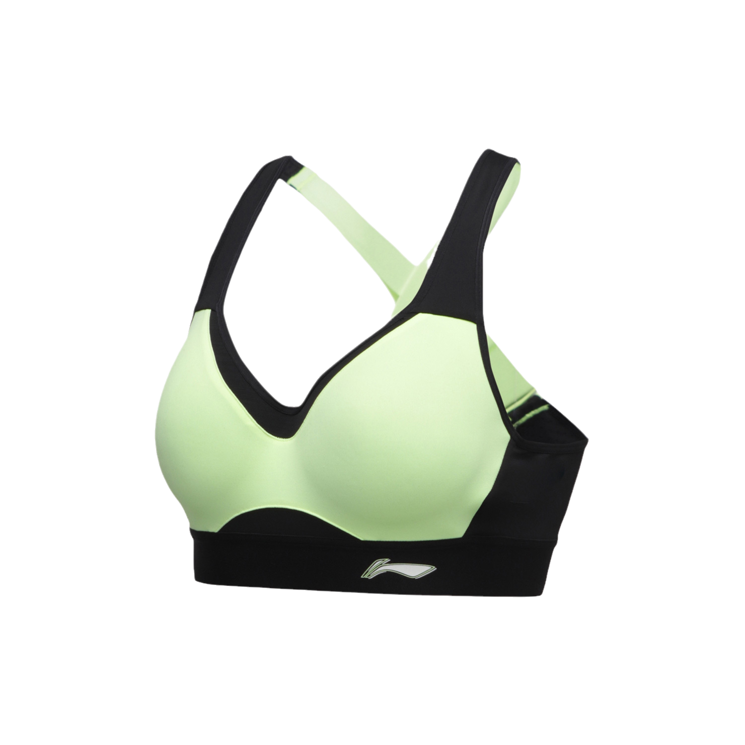 李宁子品牌运动内衣女士跑步胸衣高度支撑瑜伽弹力紧身AUBR012