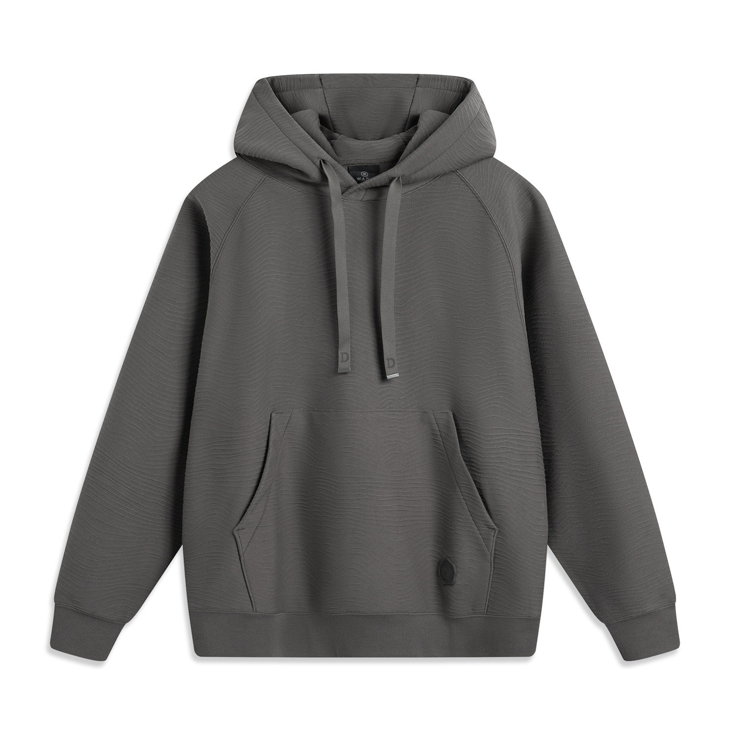 李宁正品男子简约宽松连帽卫衣