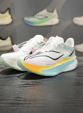 李宁正品飞电6 CHALLENGER女子时尚缓震耐磨专业跑步鞋ARMW004-2