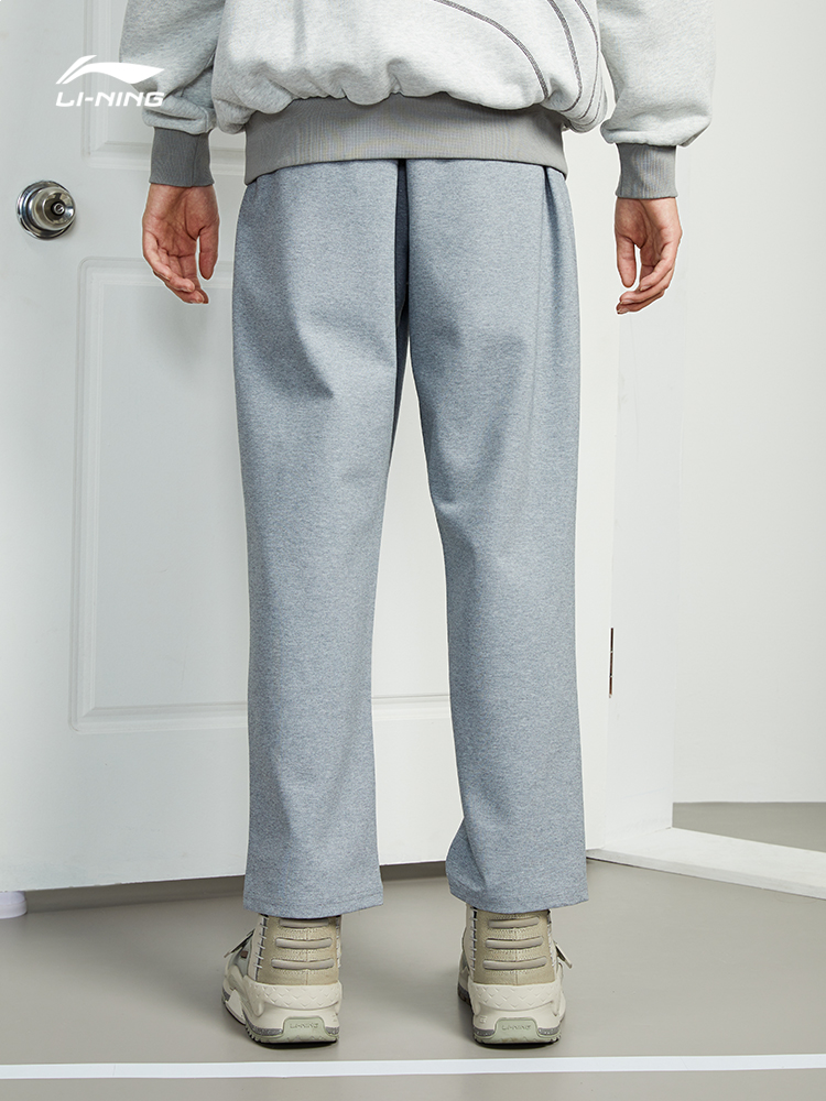 李宁正品男子运动休闲舒适卫裤