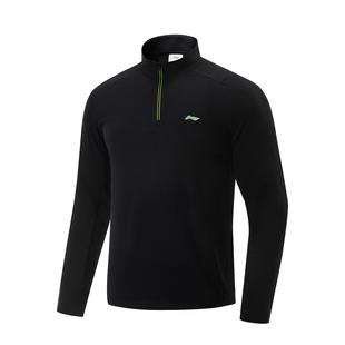 T恤ATLV071 加绒保暖抗静电运动长袖 李宁正品 乒乓球系列男女同款