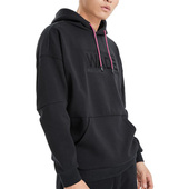 韦德系列套头连帽休闲宽松上衣AWDQ199 新款 李宁正品 男子卫衣春季