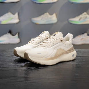 AGLV084 李宁正品 2女子防泼水运动舒适低帮轻便休闲鞋 PLUS SOFT