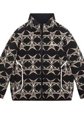 李宁正品CF溯系列女子运动休闲时尚潮流立领保暖羽绒服AYMS396